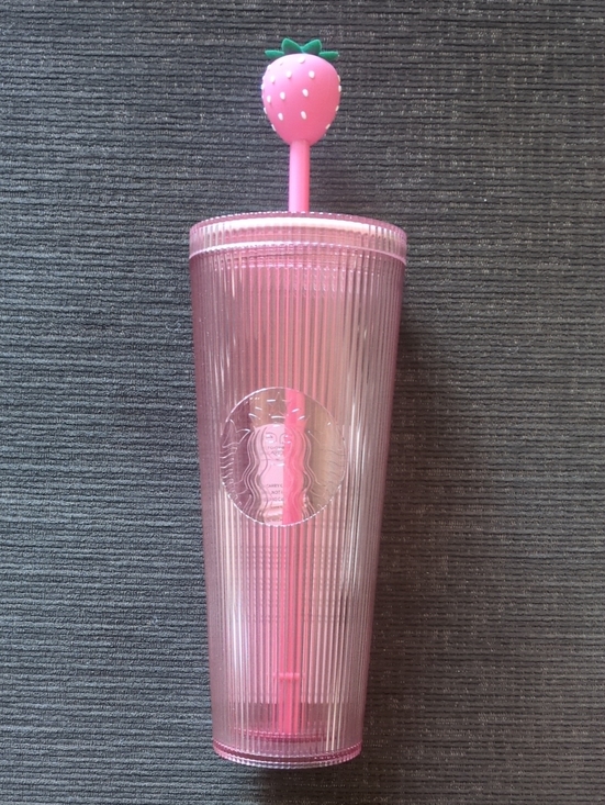 Starbucks Other - Starbucks Strawberry Cold Cup 24oz